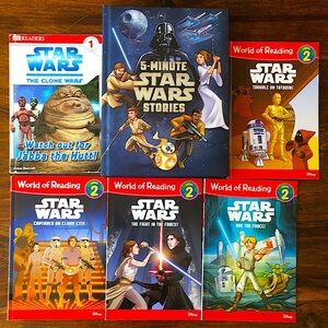 5-Minute Star Wars Stories + Level Books for Early Readers DK World of Reading